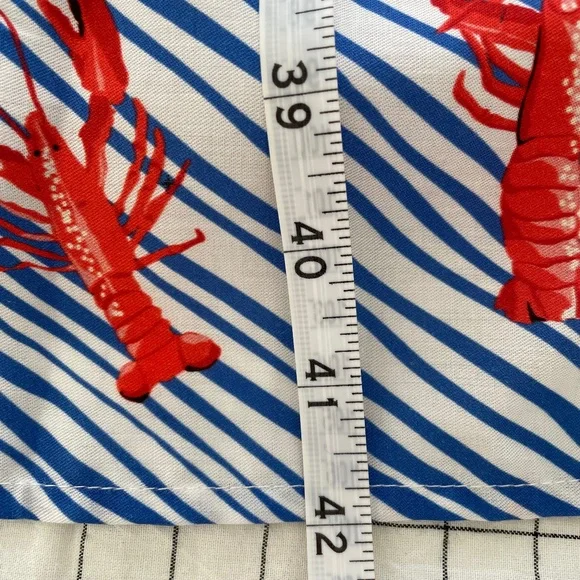 NWT ~ Palava "Beatrice" Lobster Print Dress ~ Size 10 - Picture 6 of 7